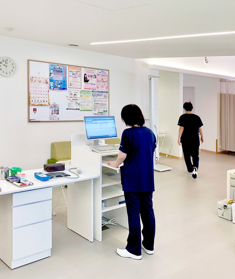 スタッフの様子